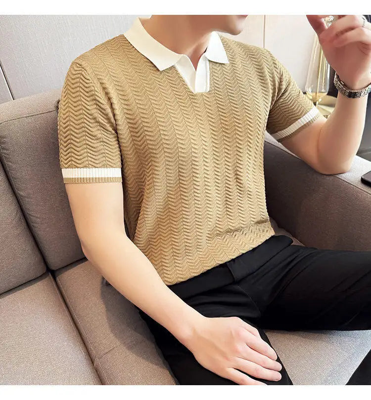 2025 Polo Shirt Men,s