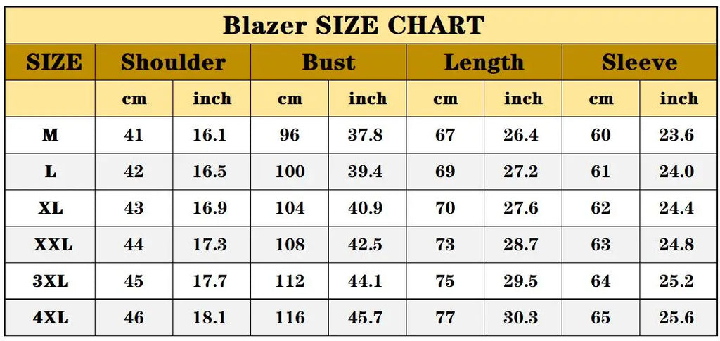 2022 Luxury Print Men Blazer