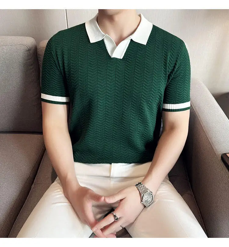 2025 Polo Shirt Men,s