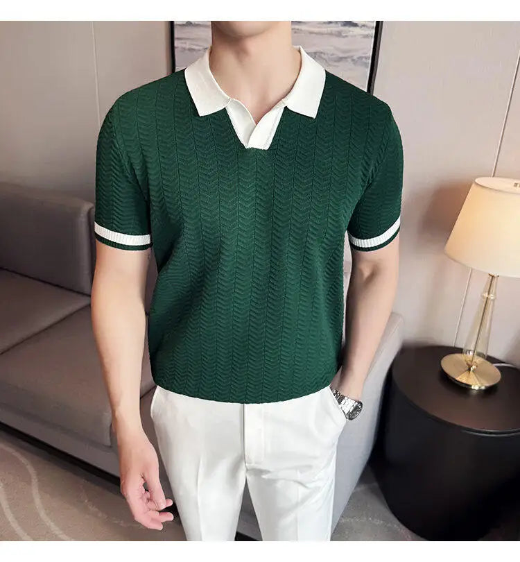 2025 Polo Shirt Men,s