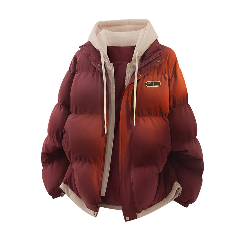 Winter Thicken False Two Piece Men Coat 🔥❄️🔥