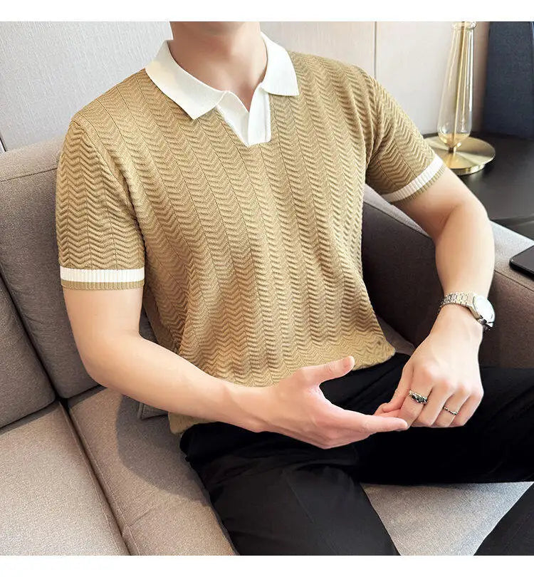 2025 Polo Shirt Men,s