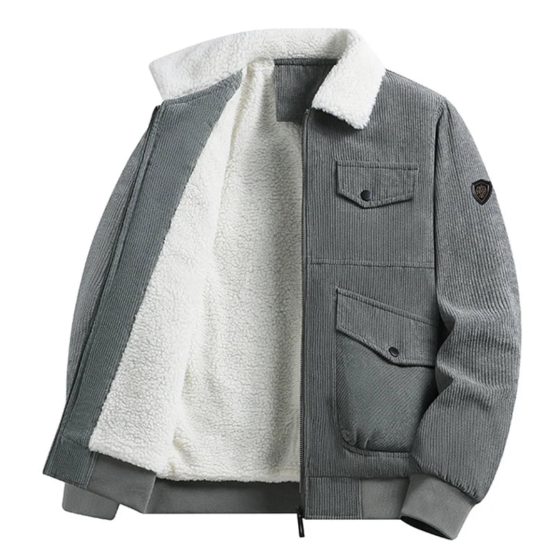 Winter New Jacket  Flip Collar Man Coats❄️❄️❄️