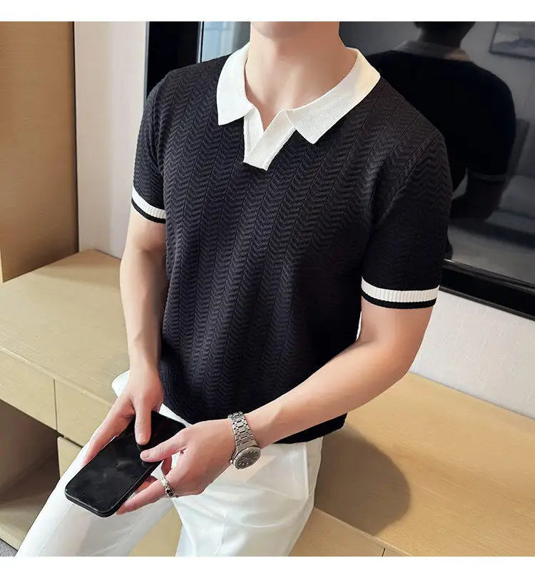 2025 Polo Shirt Men,s