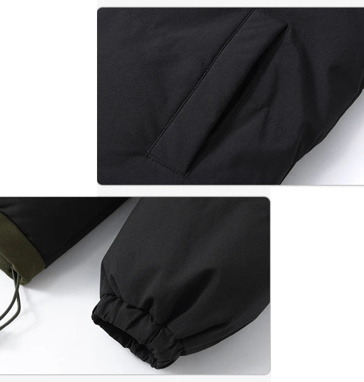 Winter Thicken False Two Piece Men Coat 🔥❄️🔥