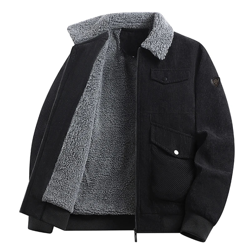 Winter New Jacket  Flip Collar Man Coats❄️❄️❄️