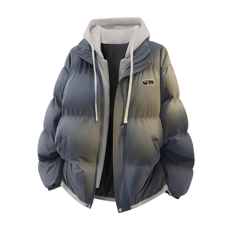 Winter Thicken False Two Piece Men Coat 🔥❄️🔥