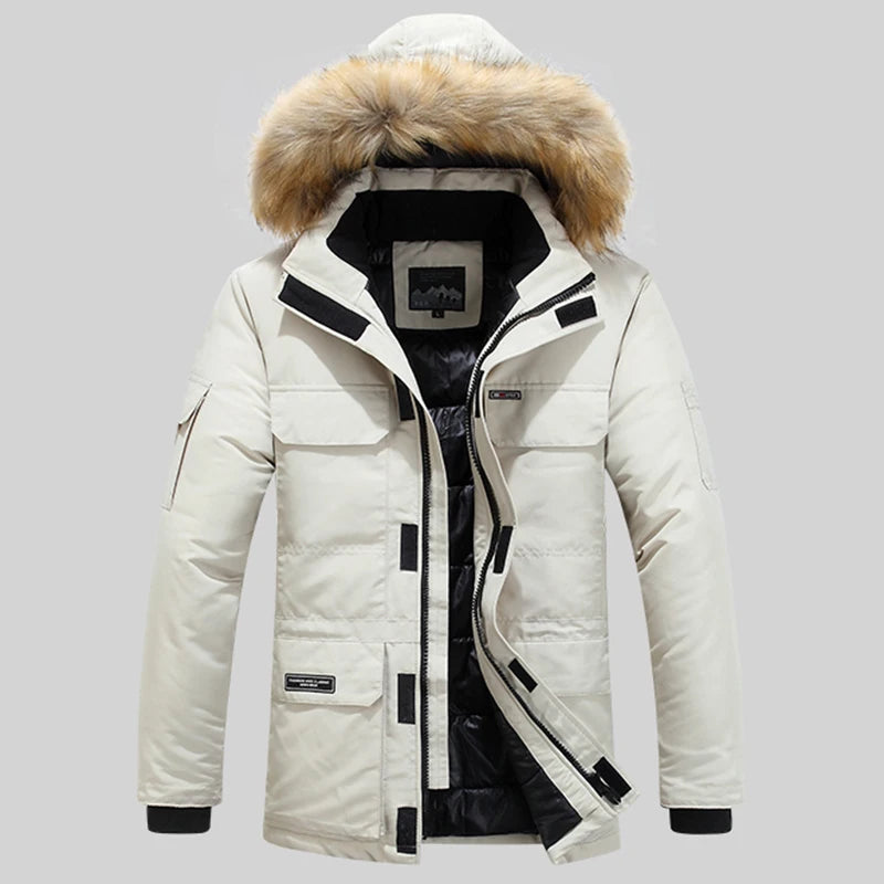 New Jacket Thickening Keep Warm Men Coat Winter Fashion