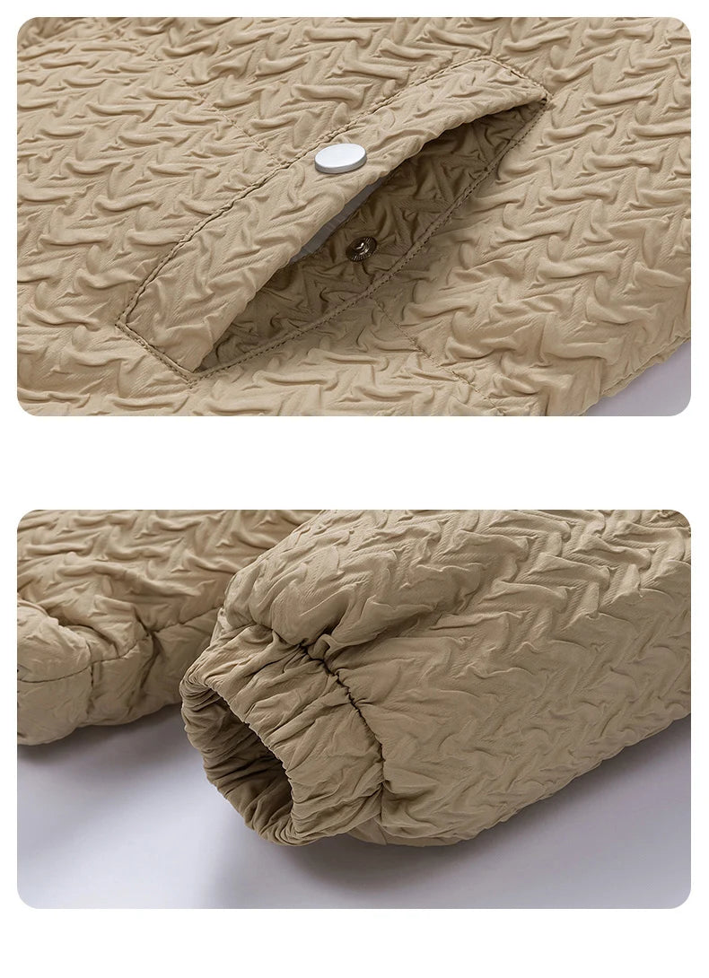 Jacket New Stand Collar Cotton Clothes Man❄️❄️