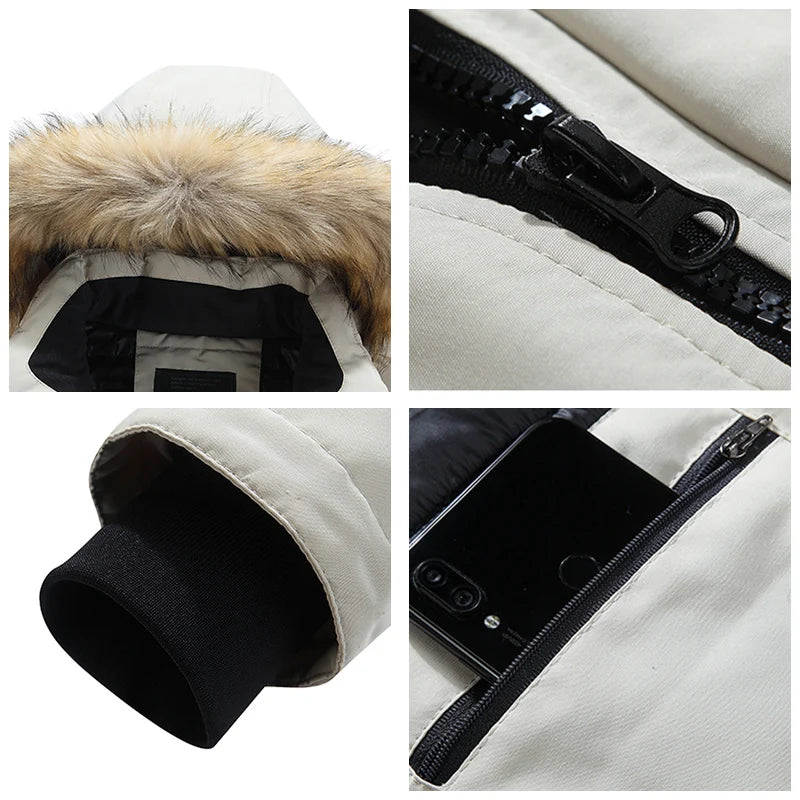 New Jacket Thickening Keep Warm Men Coat Winter Fashion