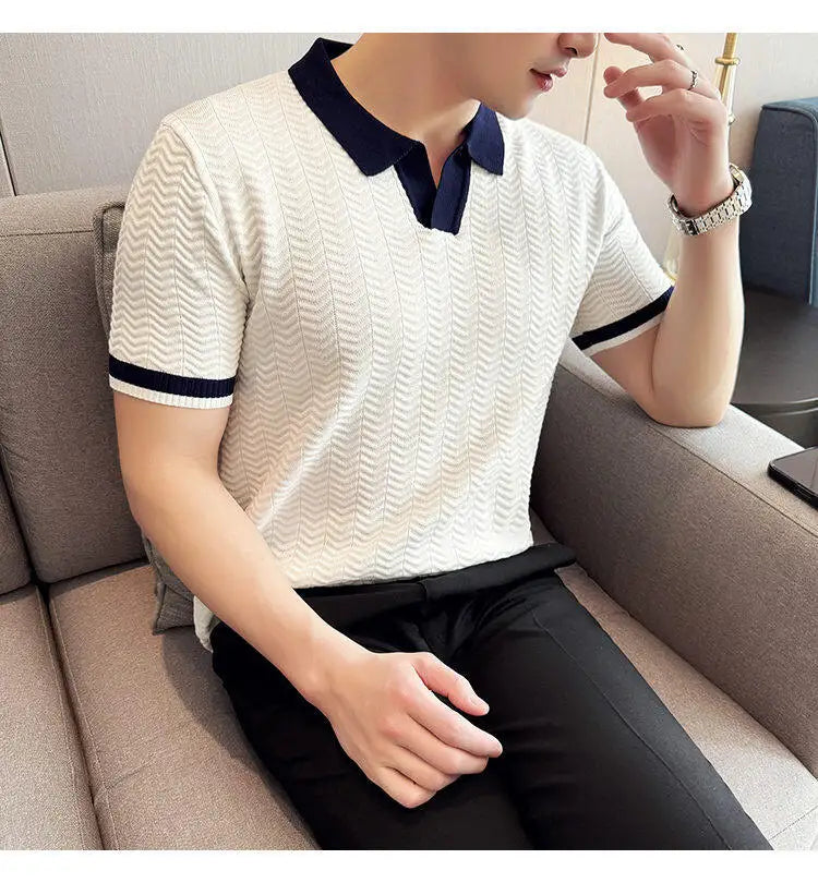 2025 Polo Shirt Men,s