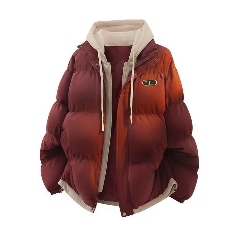 Winter Thicken False Two Piece Men Coat 🔥❄️🔥