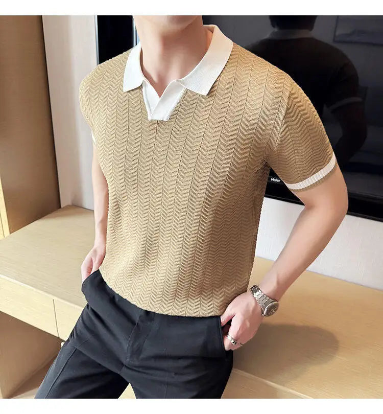 2025 Polo Shirt Men,s