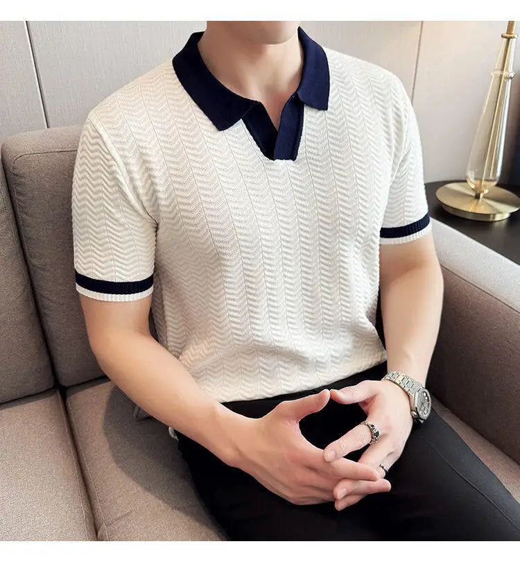 2025 Polo Shirt Men,s