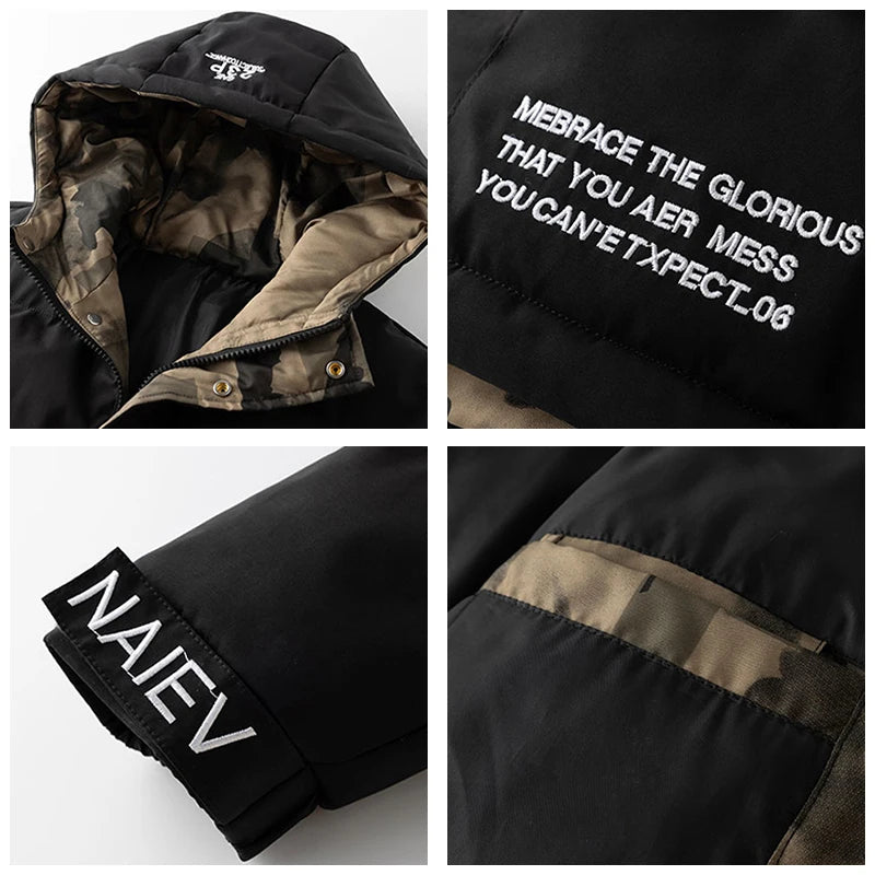 Jacket Outdoors Loose Keep Warm Men Coat❄️❄️❄️