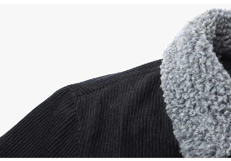 Winter New Jacket  Flip Collar Man Coats❄️❄️❄️