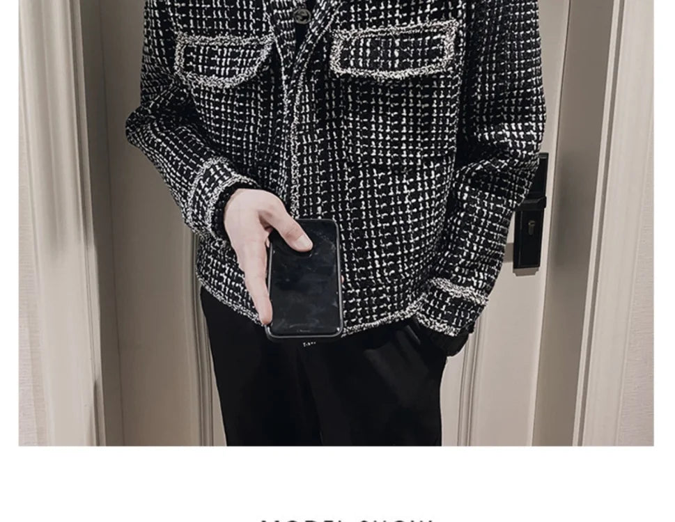 Jacket Autumn Winter Casual Tops Men's Clothing