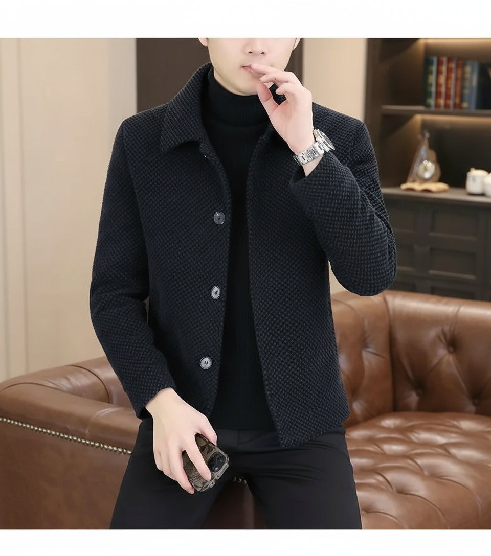 Winter Woolen Jacket Social Men Clothing