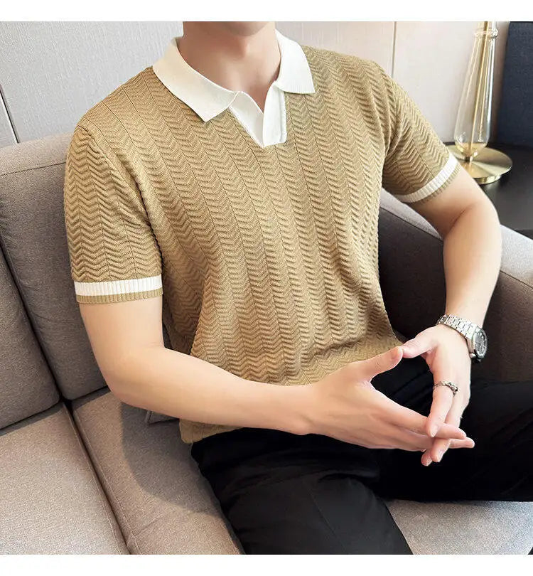 2025 Polo Shirt Men,s