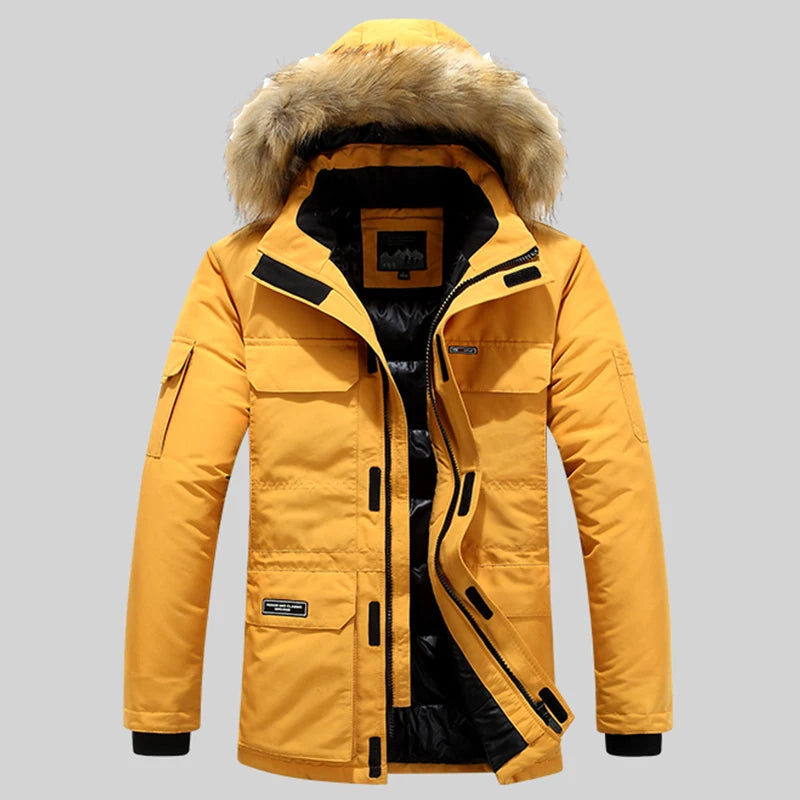 New Jacket Thickening Keep Warm Men Coat Winter Fashion