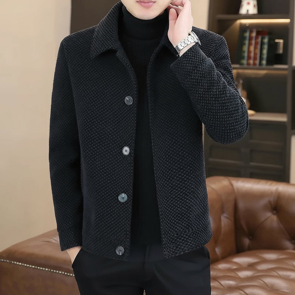 Winter Woolen Jacket Social Men Clothing