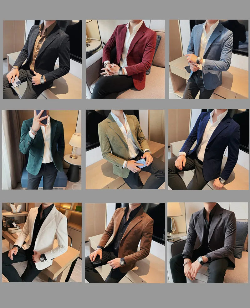 Blazers Men's Top Quality Business