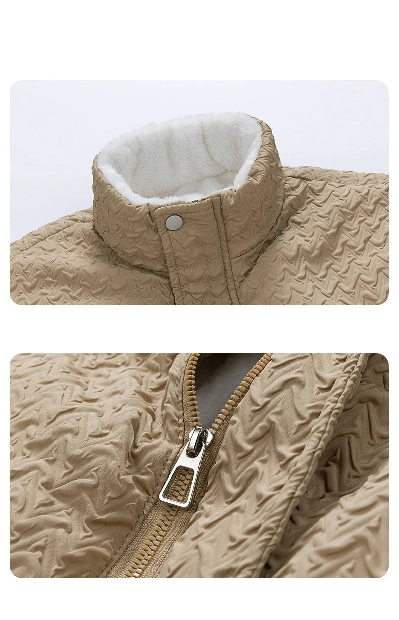 Jacket New Stand Collar Cotton Clothes Man❄️❄️