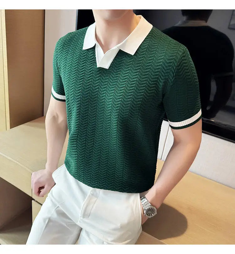 2025 Polo Shirt Men,s