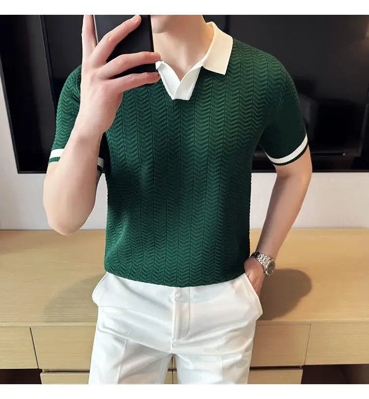 2025 Polo Shirt Men,s